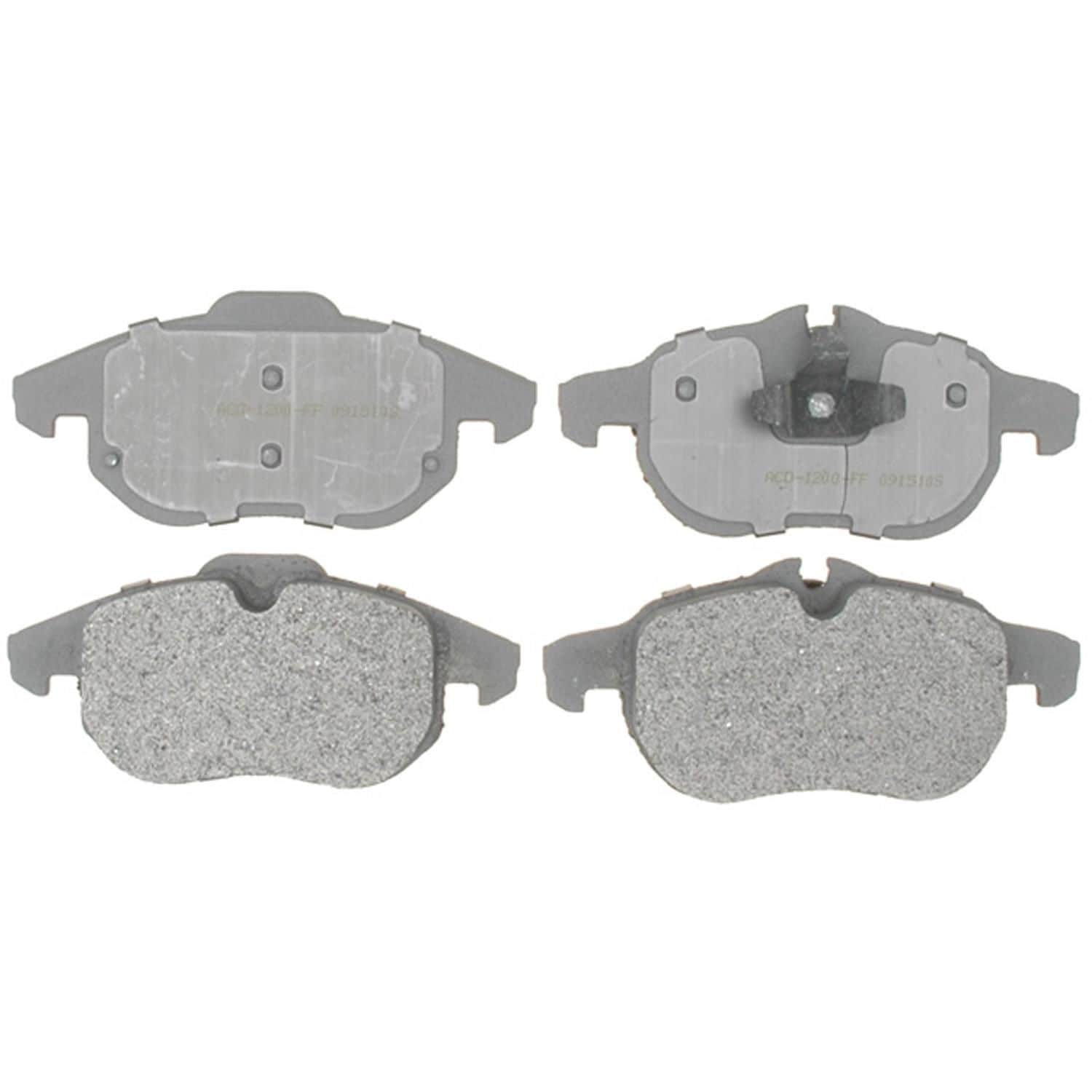 Silver Metallic Disc Brake Pad Set 14D972M
