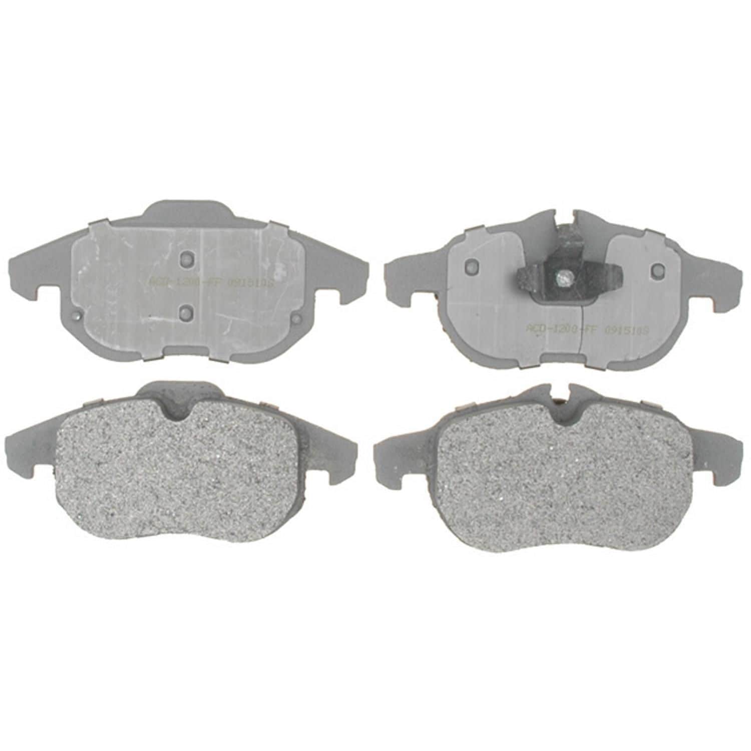 Silver Metallic Disc Brake Pad Set 14D972M