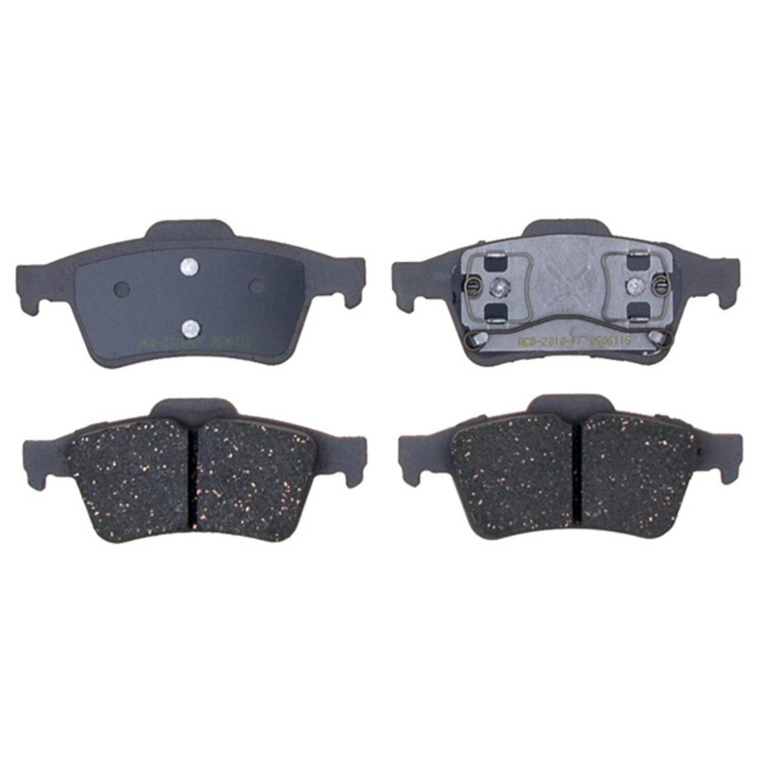 Silver Ceramic Disc Brake Pad Set 14D973C