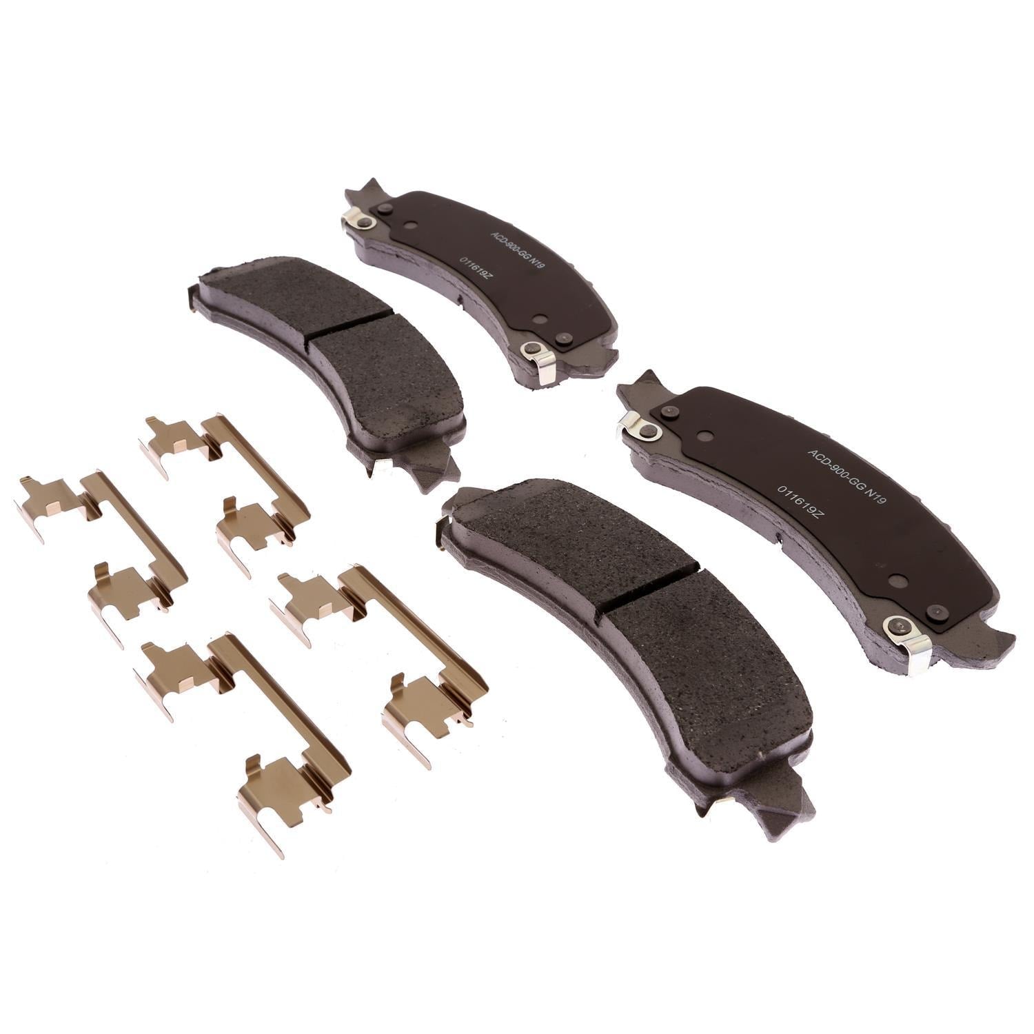 Silver Ceramic Disc Brake Pad Set 14D974ACHF1