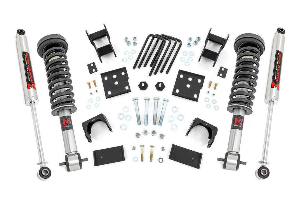 2 Inch Lowering Kit | 4 Inch Rear Lowering | M1 | Ford F-150 4WD (2015-2026)
