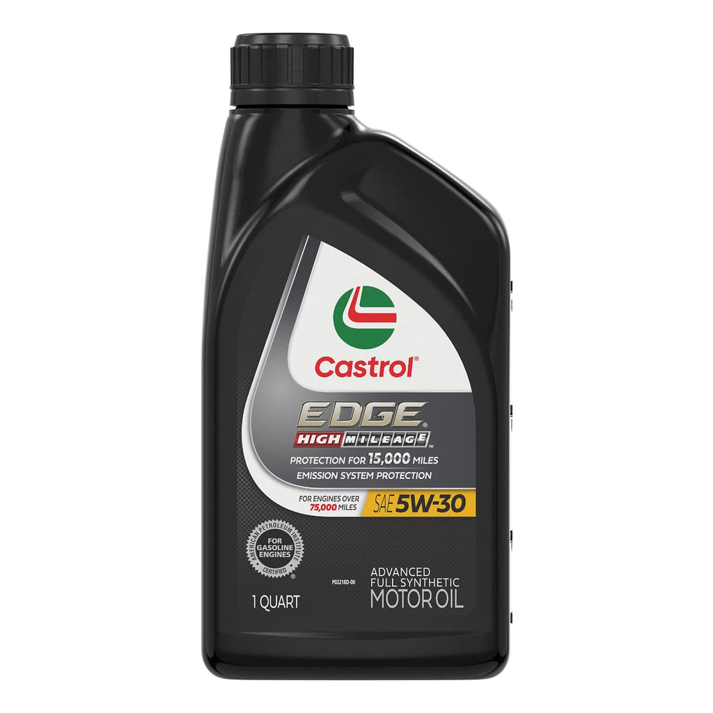 Castrol EDGE High Mileage Full Synthetic Engine Oil 5W-30 1 Quart