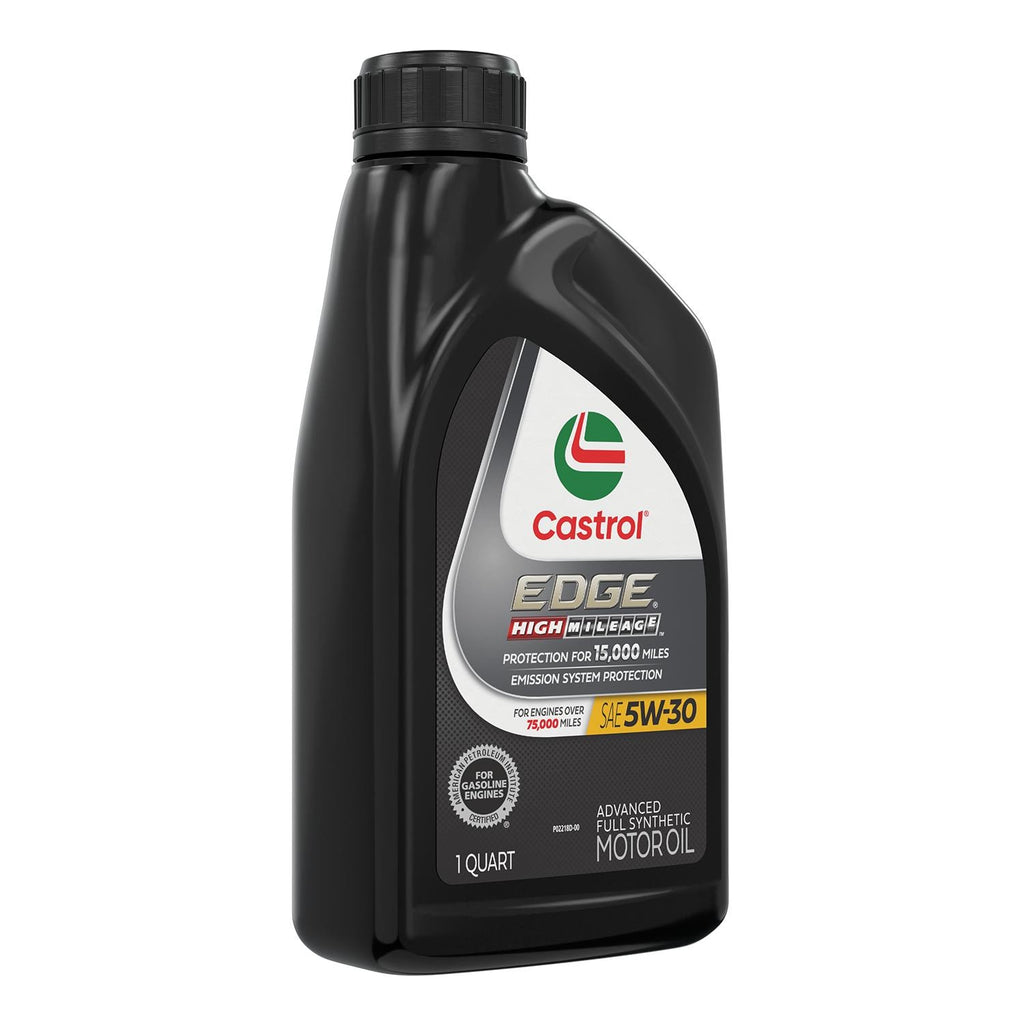 Castrol EDGE High Mileage Full Synthetic Engine Oil 5W-30 1 Quart