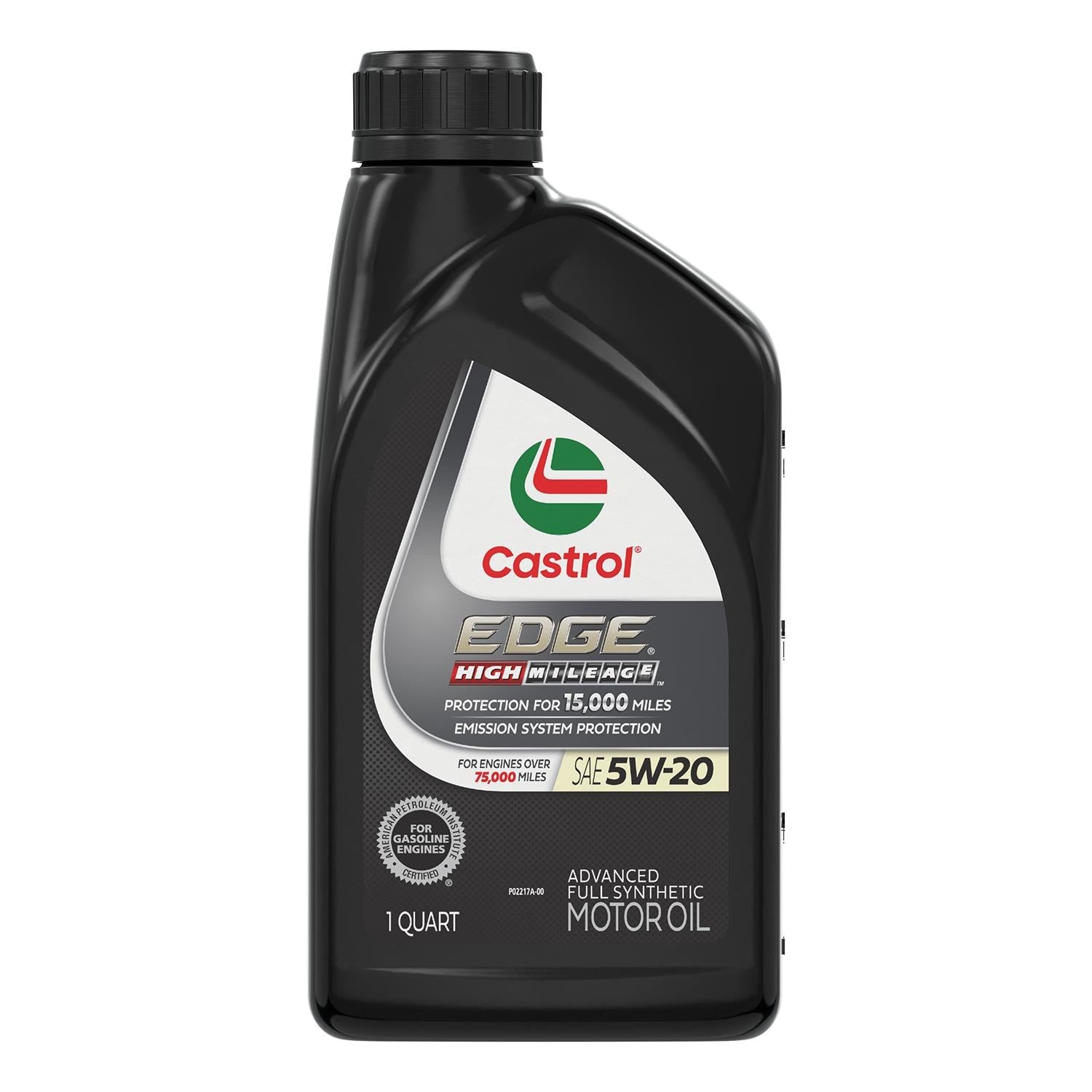 Castrol EDGE High Mileage Full Synthetic Engine Oil 5W-20 1 Quart