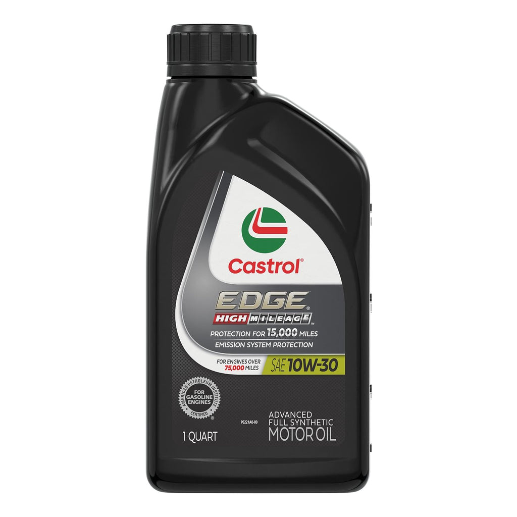 Castrol EDGE High Mileage Full Synthetic Engine Oil 10W-30 1 Quart
