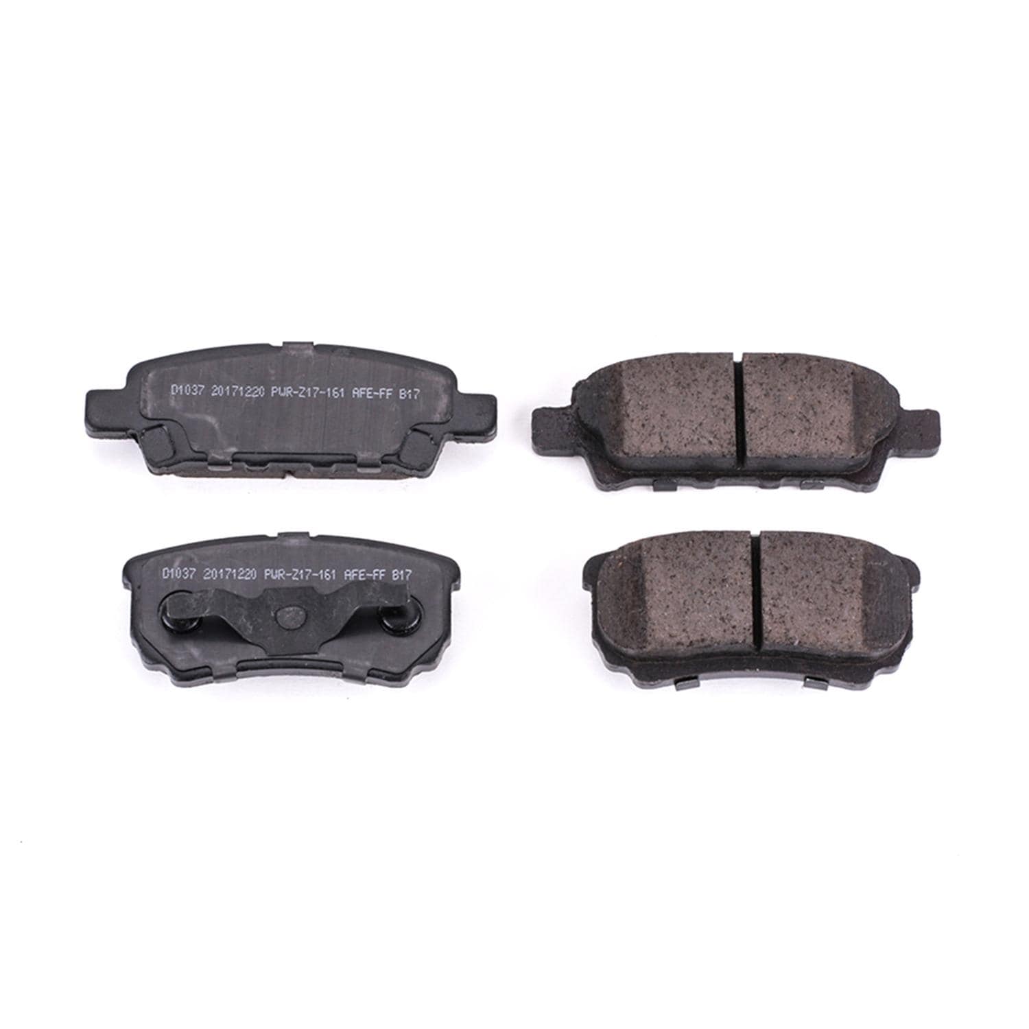 Powerstop Z26 Extreme Carbon Fiber Ceramic Street Warrior Performance Brake Pads Z26-1081