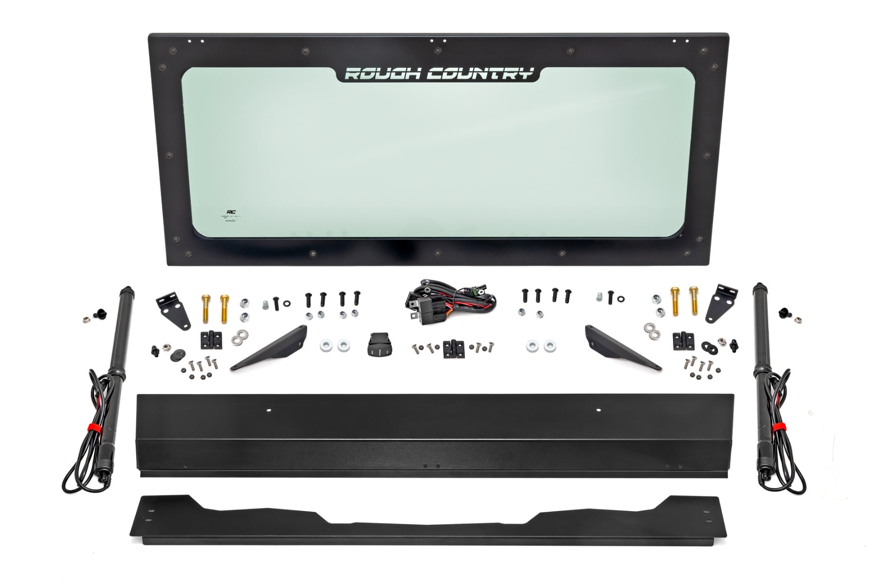 Electric Tilt Windshield | Glass | Honda Pioneer 1000