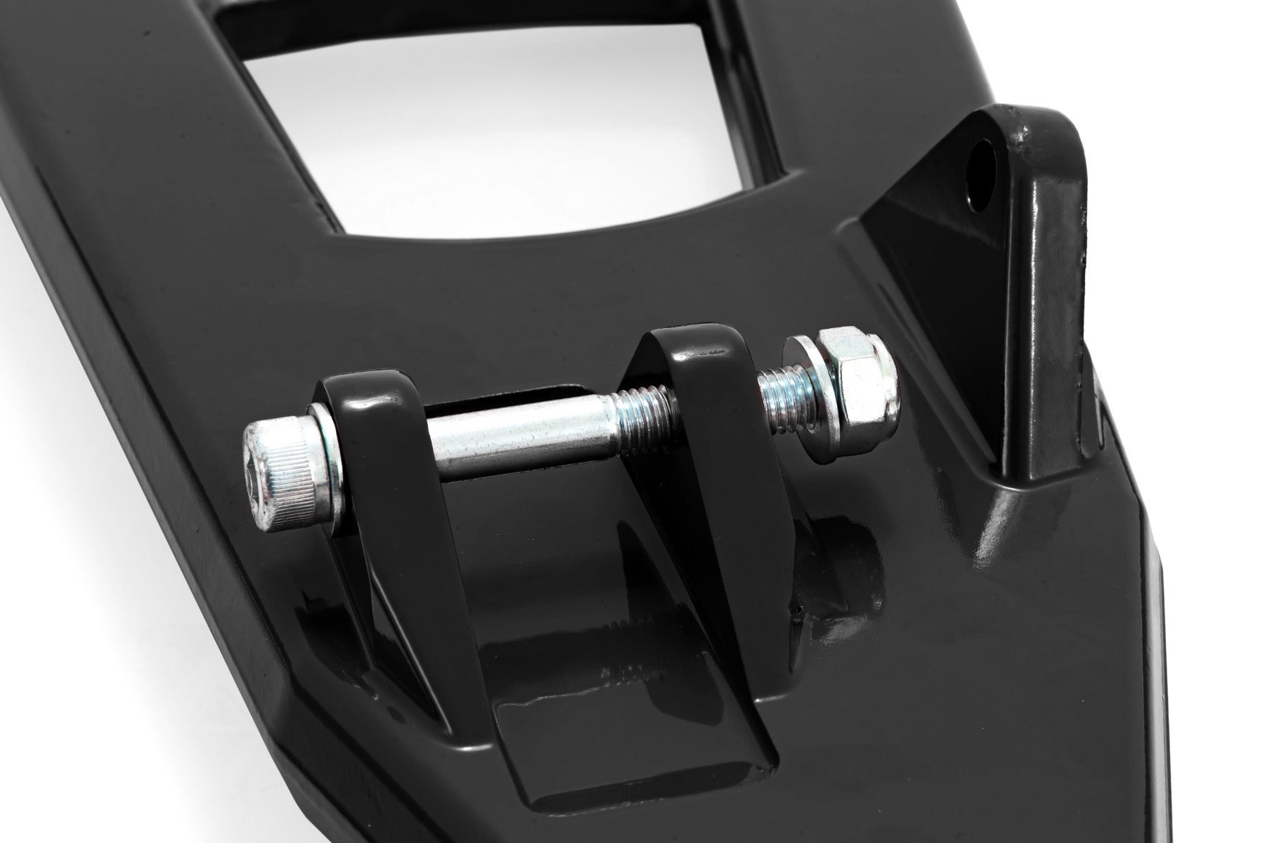 Black Forged Alum High Clearance 2" Fwd Offset Control Arms w/Ball Joints | Polaris Ranger 1000XP