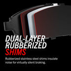 Powerstop Z17 Evolution Plus Ceramic Performance Brake Pads 17-537