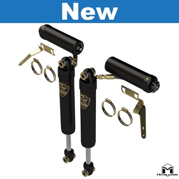 RockSport BLACK 2.5 Ineos Grenadier Reservoir Long Travel Shocks, Adjustable, Front, Pair