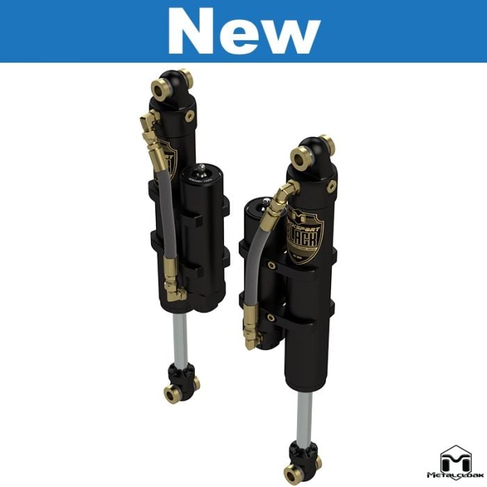 RockSport BLACK 2.5 Ineos Grenadier Reservoir Long Travel Shocks, Adjustable, Rear, Pair