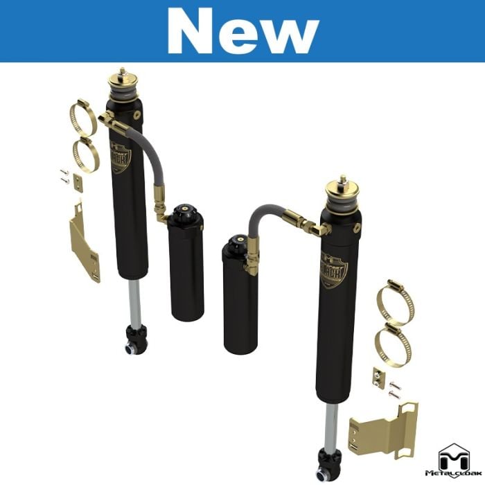 RockSport BLACK Toyota Tacoma 4G (2025+) Adjustable Reservoir Shocks, Rear, Pair