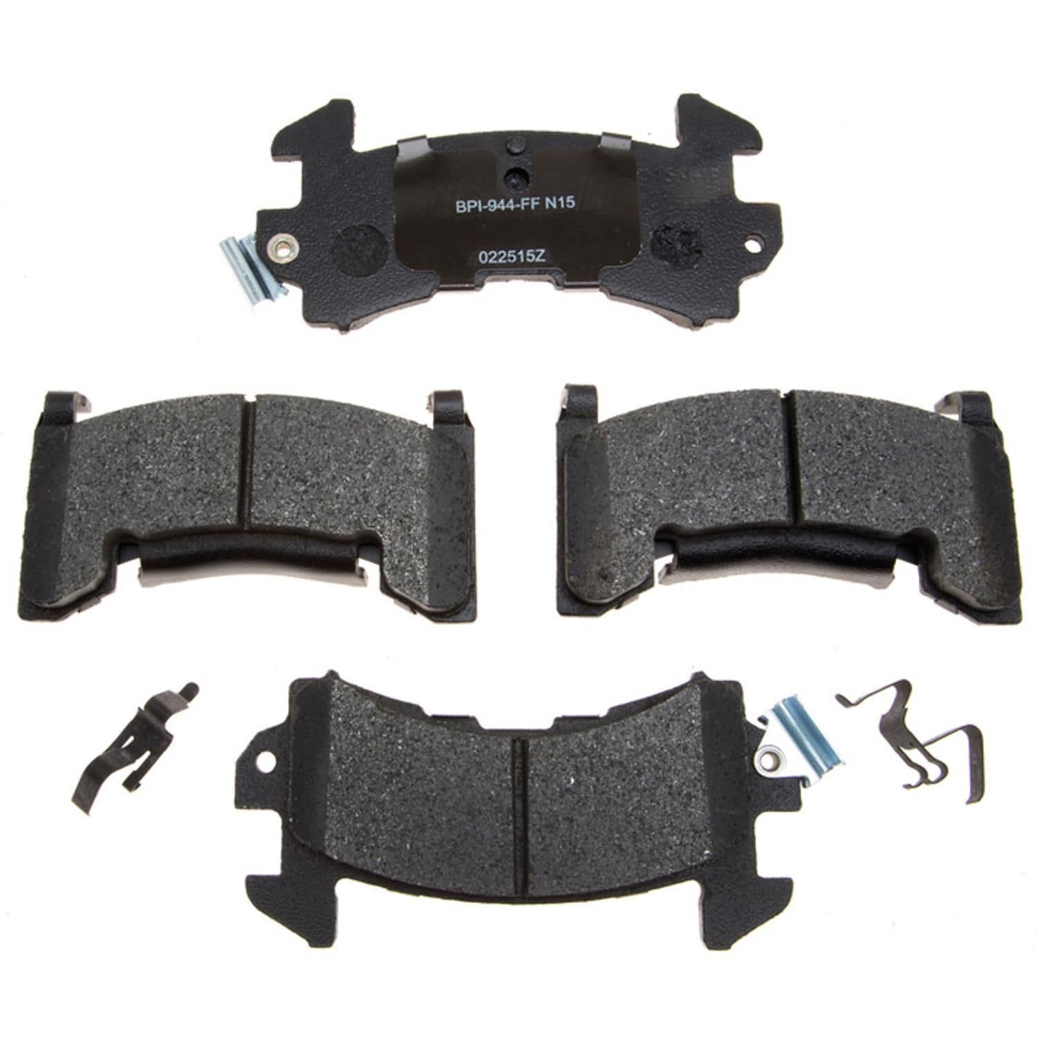 Gold Semi-Metallic Disc Brake Pad Set 17D154MH