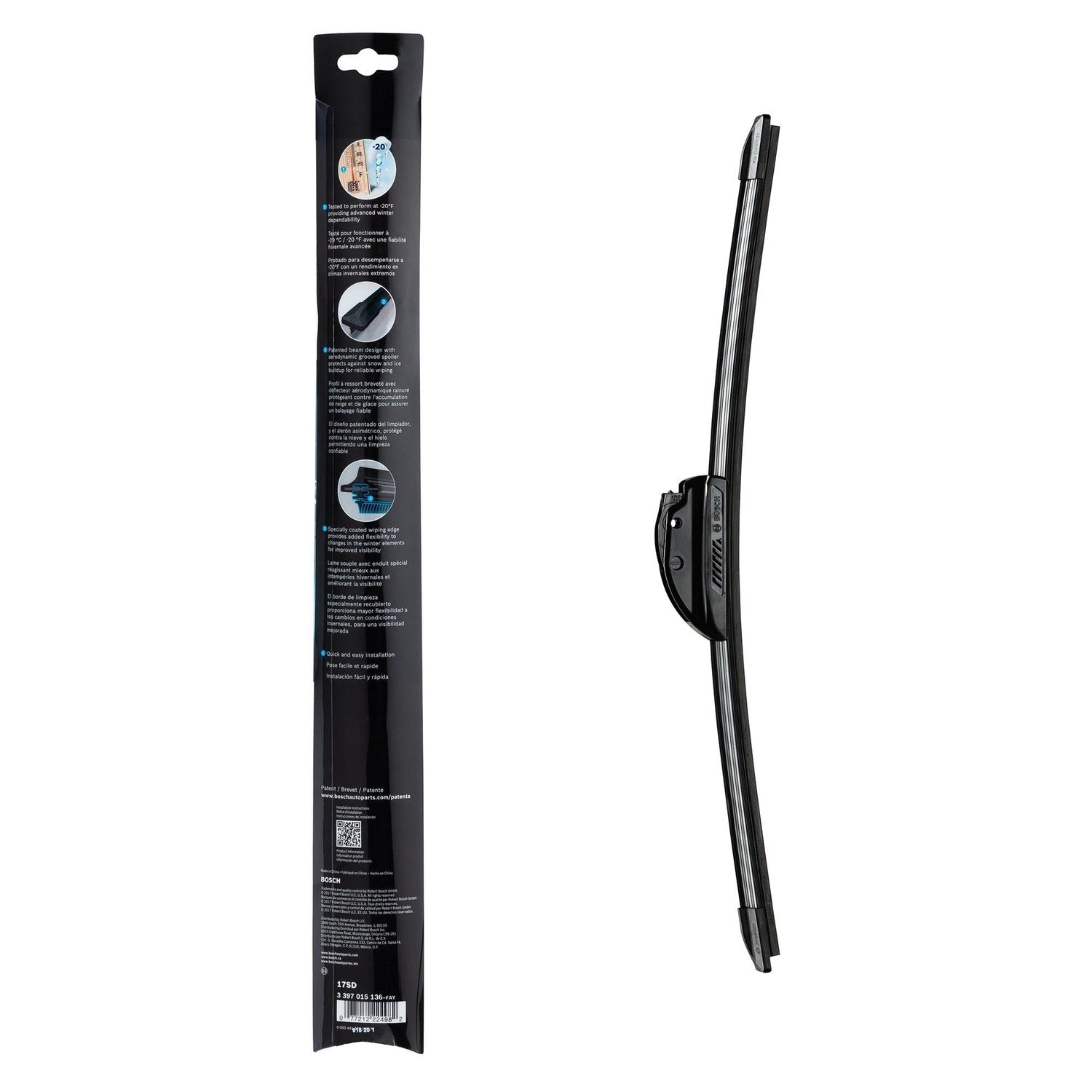 Bosch Snow Driver 17in Wiper Blade 17SD