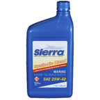 Sierra Marine Synthetic Blend 25W-40 Engine Oil 1 Quart