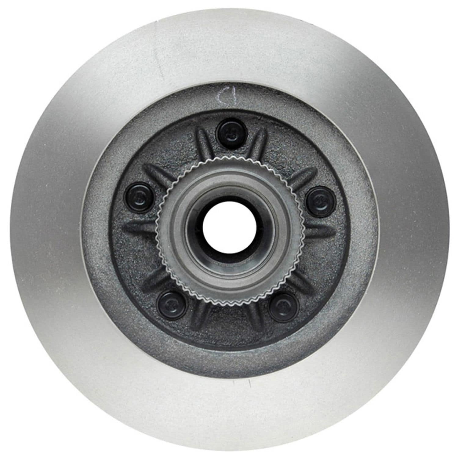 Silver Disc Brake Rotor and Hub Assembly 18A1195A