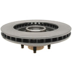 Silver Disc Brake Rotor and Hub Assembly 18A130A