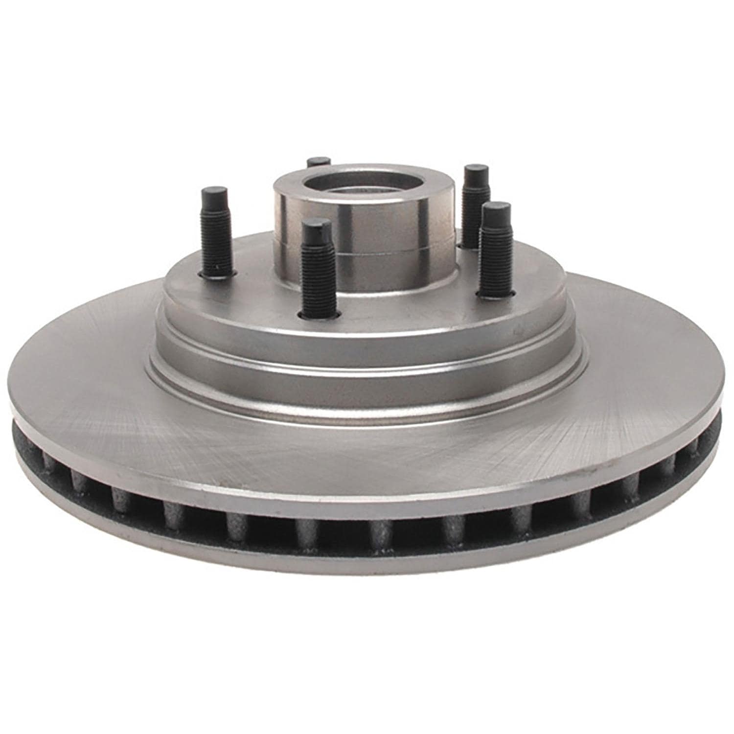 Silver Disc Brake Rotor and Hub Assembly 18A130A