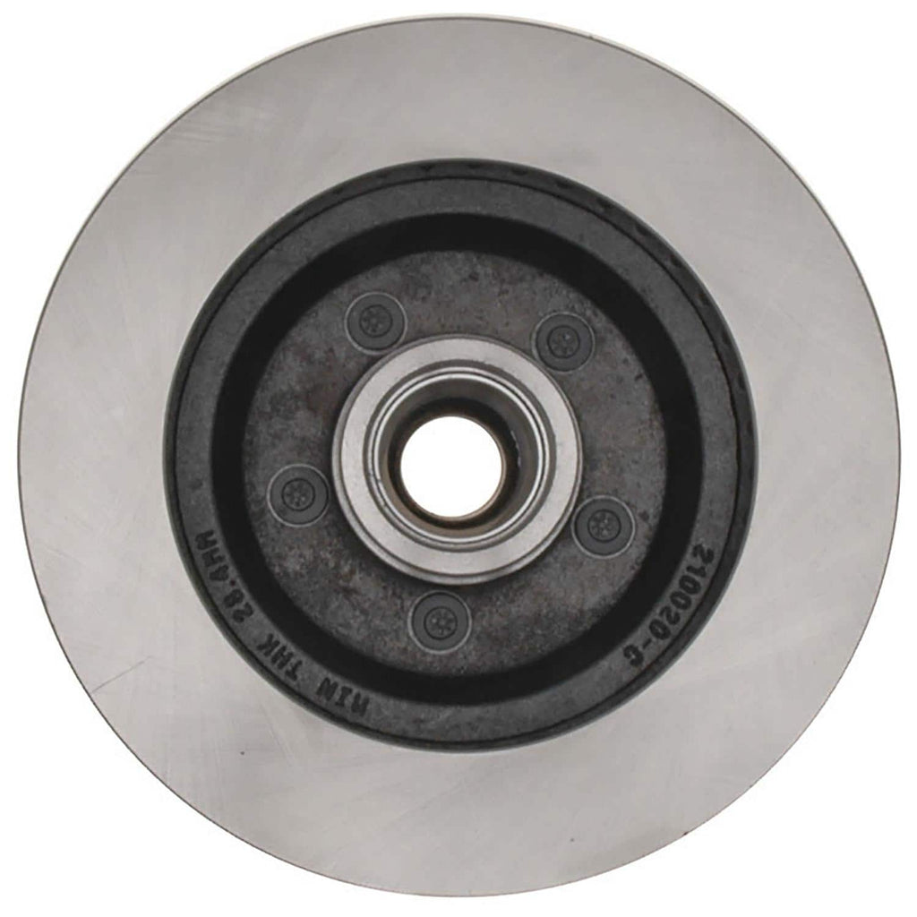 Silver Disc Brake Rotor and Hub Assembly 18A1344A