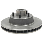 Silver Disc Brake Rotor and Hub Assembly 18A1344A