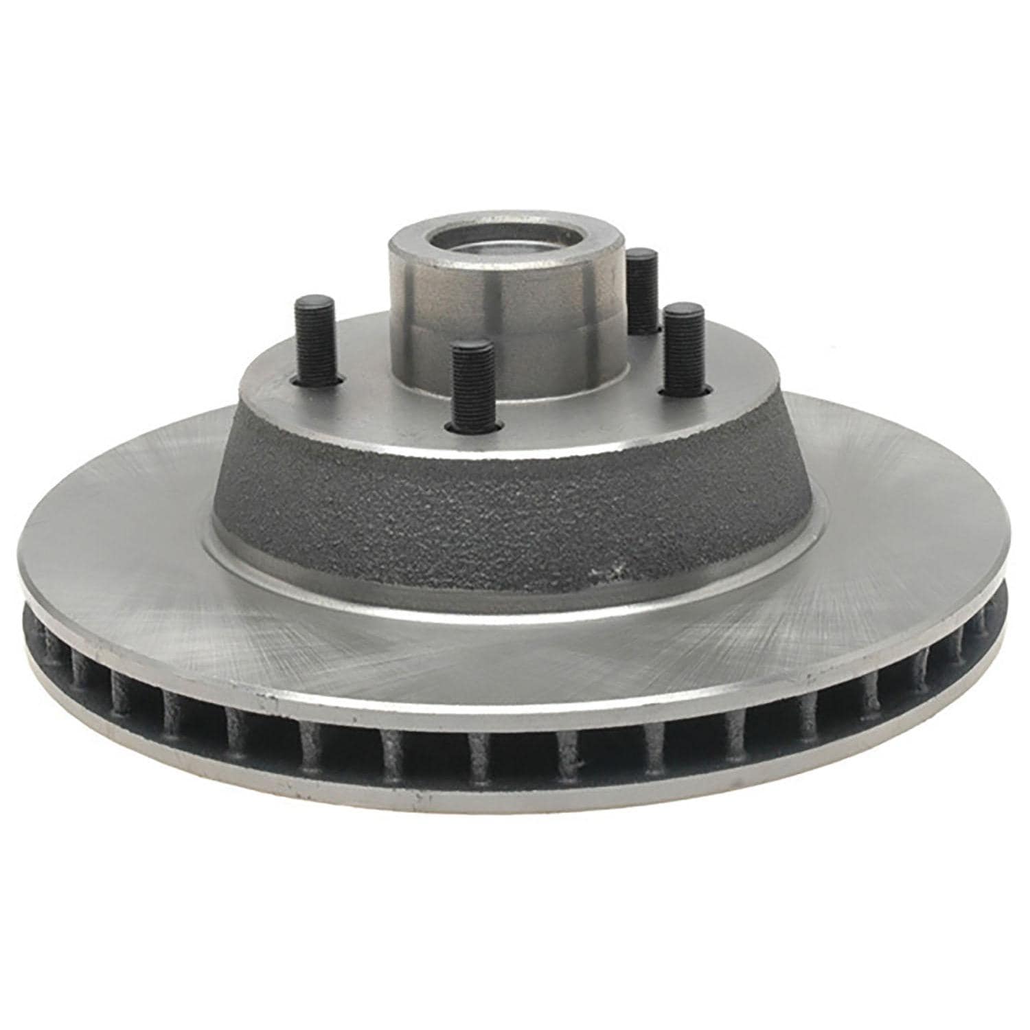 Silver Disc Brake Rotor and Hub Assembly 18A1344A