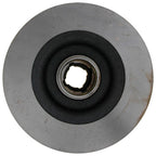 Silver Disc Brake Rotor and Hub Assembly 18A135A