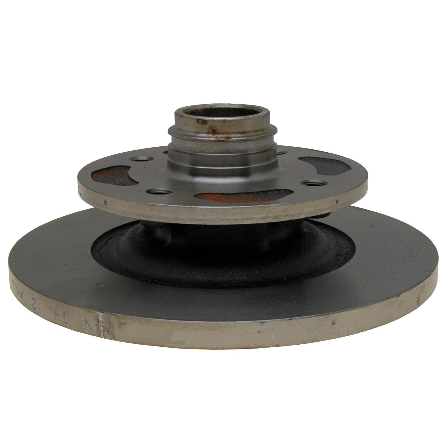 Silver Disc Brake Rotor and Hub Assembly 18A135A