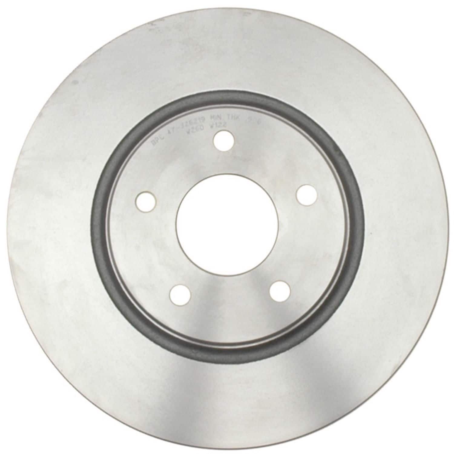 Silver Disc Brake Rotor 18A1659A