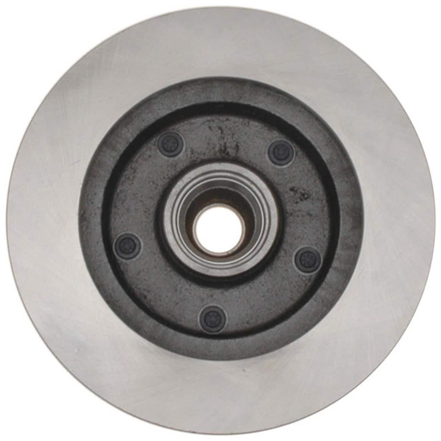 Silver Disc Brake Rotor and Hub Assembly Front 18A167A