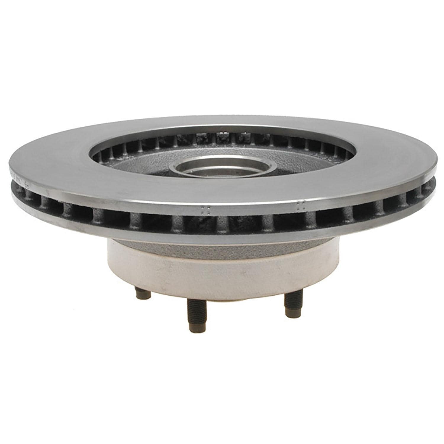 Silver Disc Brake Rotor and Hub Assembly 18A236A