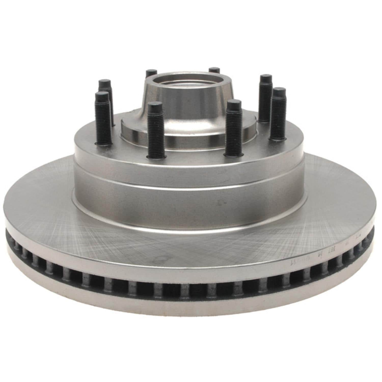Silver Disc Brake Rotor and Hub Assembly 18A2581A
