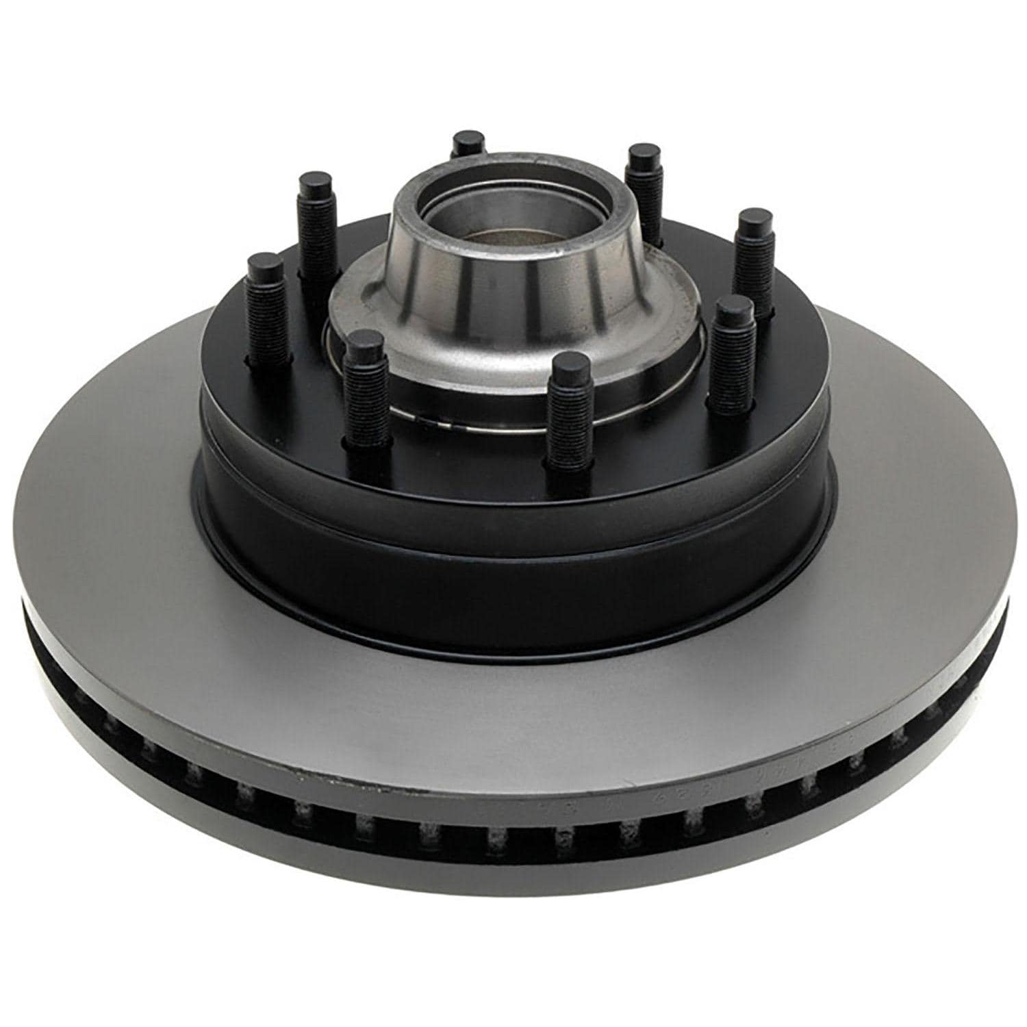 Silver Disc Brake Rotor and Hub Assembly 18A2581A