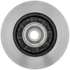 Silver Disc Brake Rotor and Hub Assembly 18A2581A