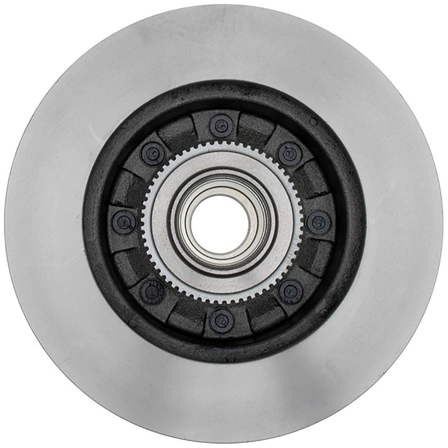 Silver Disc Brake Rotor and Hub Assembly 18A2581A