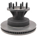 Silver Disc Brake Rotor and Hub Assembly 18A2599A