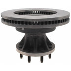 Silver Disc Brake Rotor and Hub Assembly 18A2599A