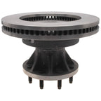 Silver Disc Brake Rotor and Hub Assembly 18A2599A
