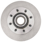 Silver Disc Brake Rotor and Hub Assembly 18A2615A
