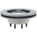 Silver Disc Brake Rotor and Hub Assembly 18A2615A