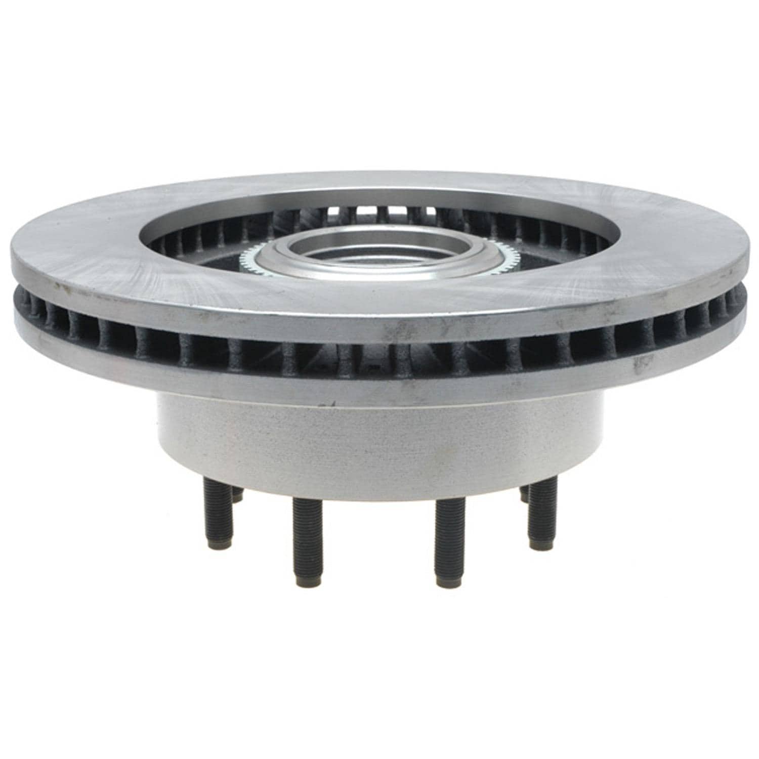 Silver Disc Brake Rotor and Hub Assembly 18A2615A