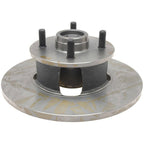 Silver Disc Brake Rotor and Hub Assembly 18A27A