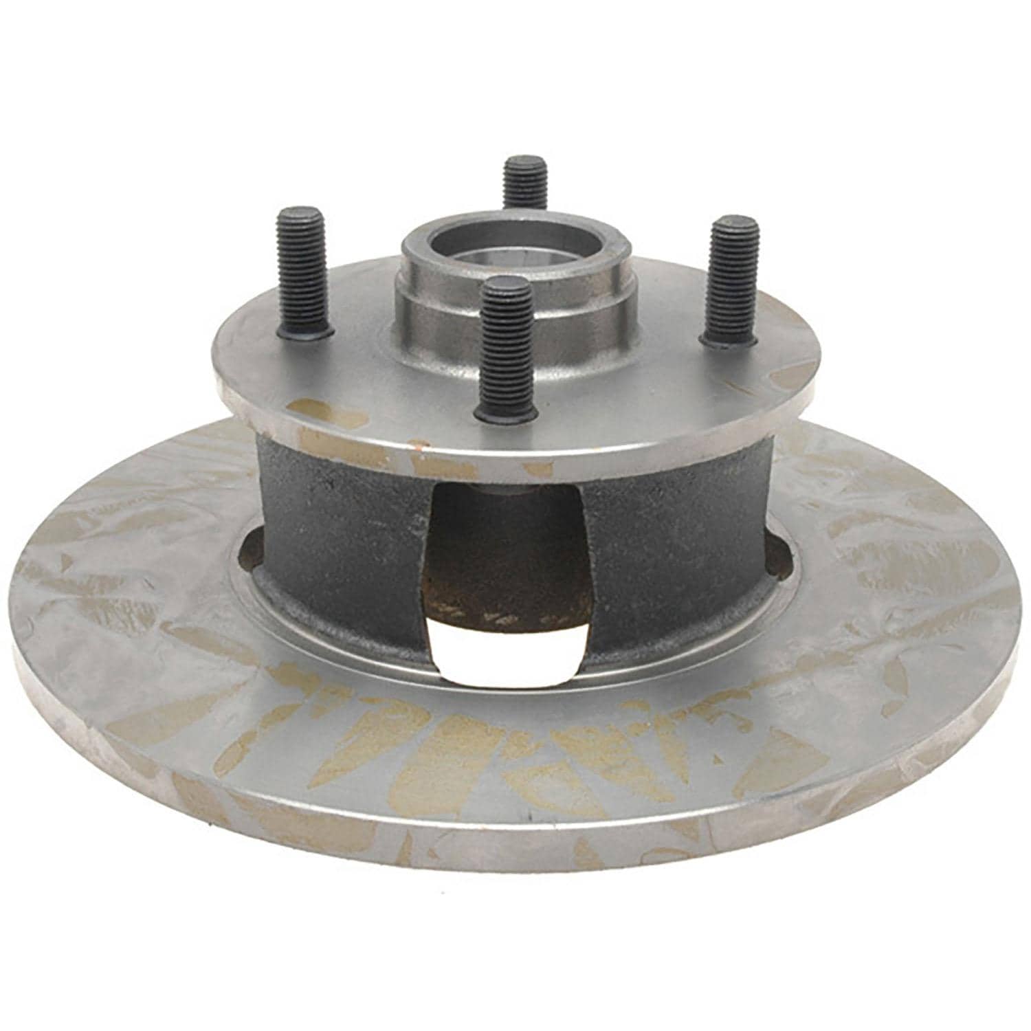 Silver Disc Brake Rotor and Hub Assembly 18A27A