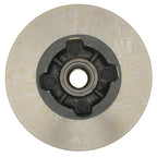 Silver Disc Brake Rotor and Hub Assembly 18A27A