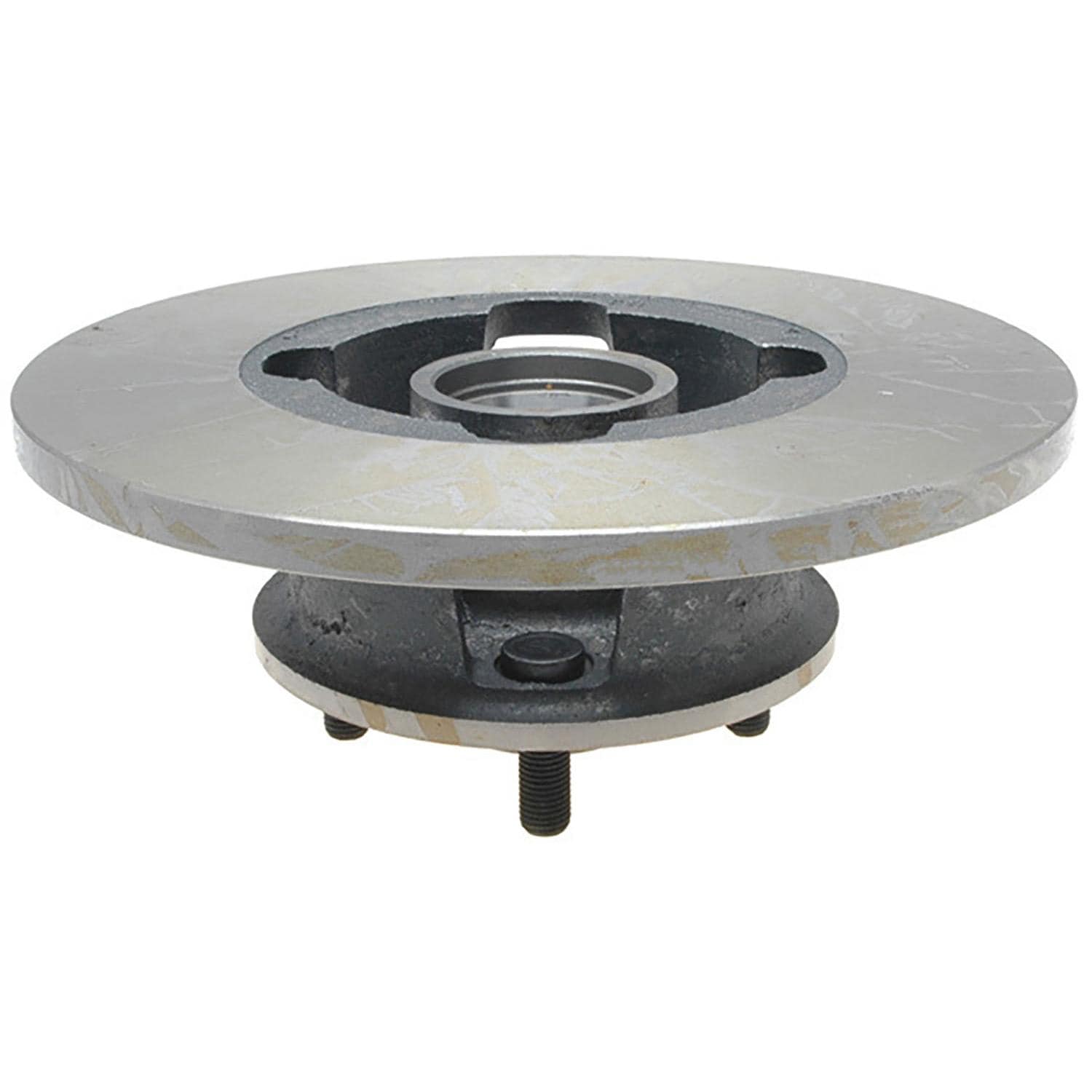 Silver Disc Brake Rotor and Hub Assembly 18A27A