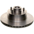 Silver Disc Brake Rotor and Hub Assembly 18A281A
