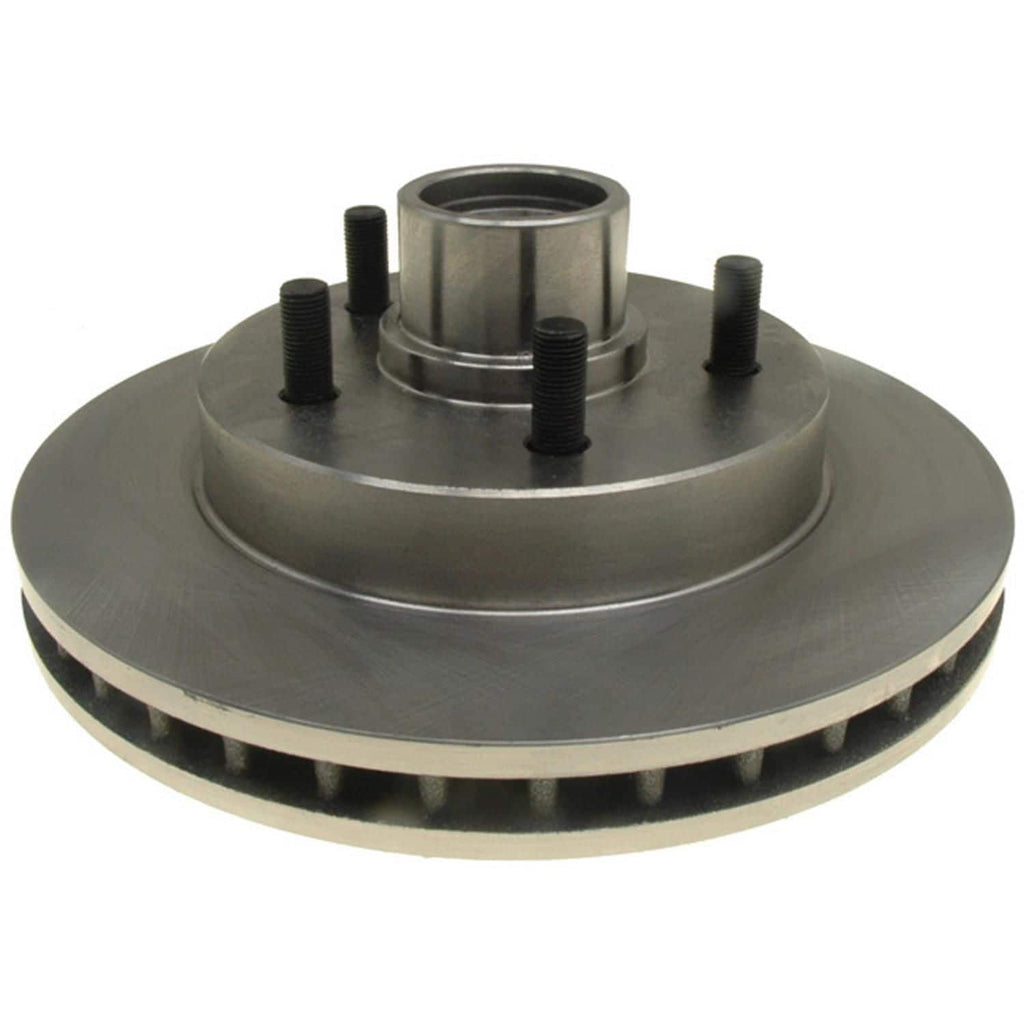 Silver Disc Brake Rotor and Hub Assembly Front 18A296A