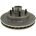 Silver Disc Brake Rotor and Hub Assembly Front 18A296A