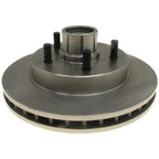 Silver Disc Brake Rotor and Hub Assembly Front 18A296A