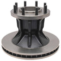 Silver Disc Brake Rotor and Hub Assembly 18A297A