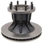 Silver Disc Brake Rotor and Hub Assembly 18A297A
